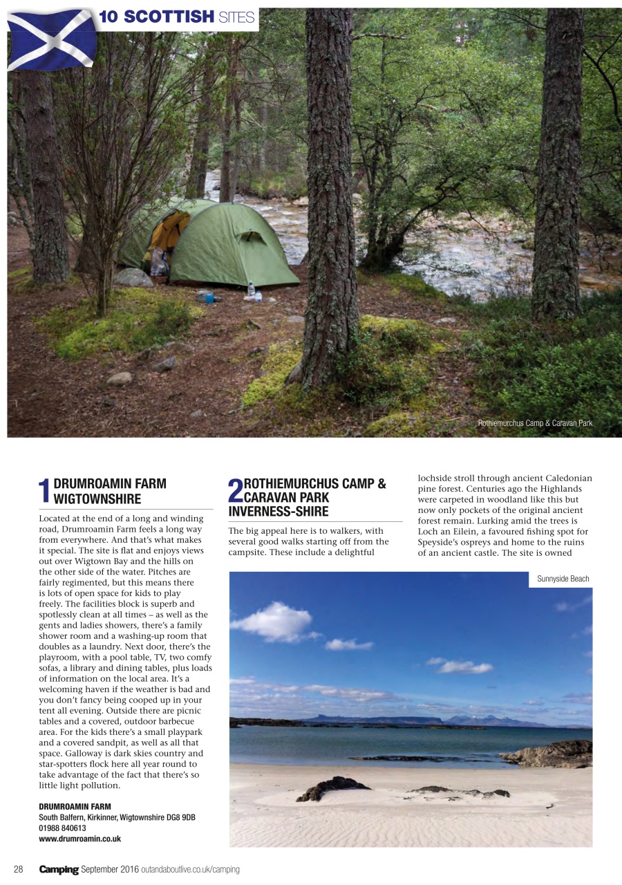 Camping Preview Pages