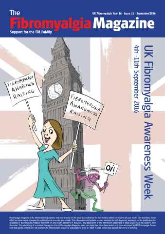 Fibromyalgia Magazine issue Fibromyalgia Magazine September 2016