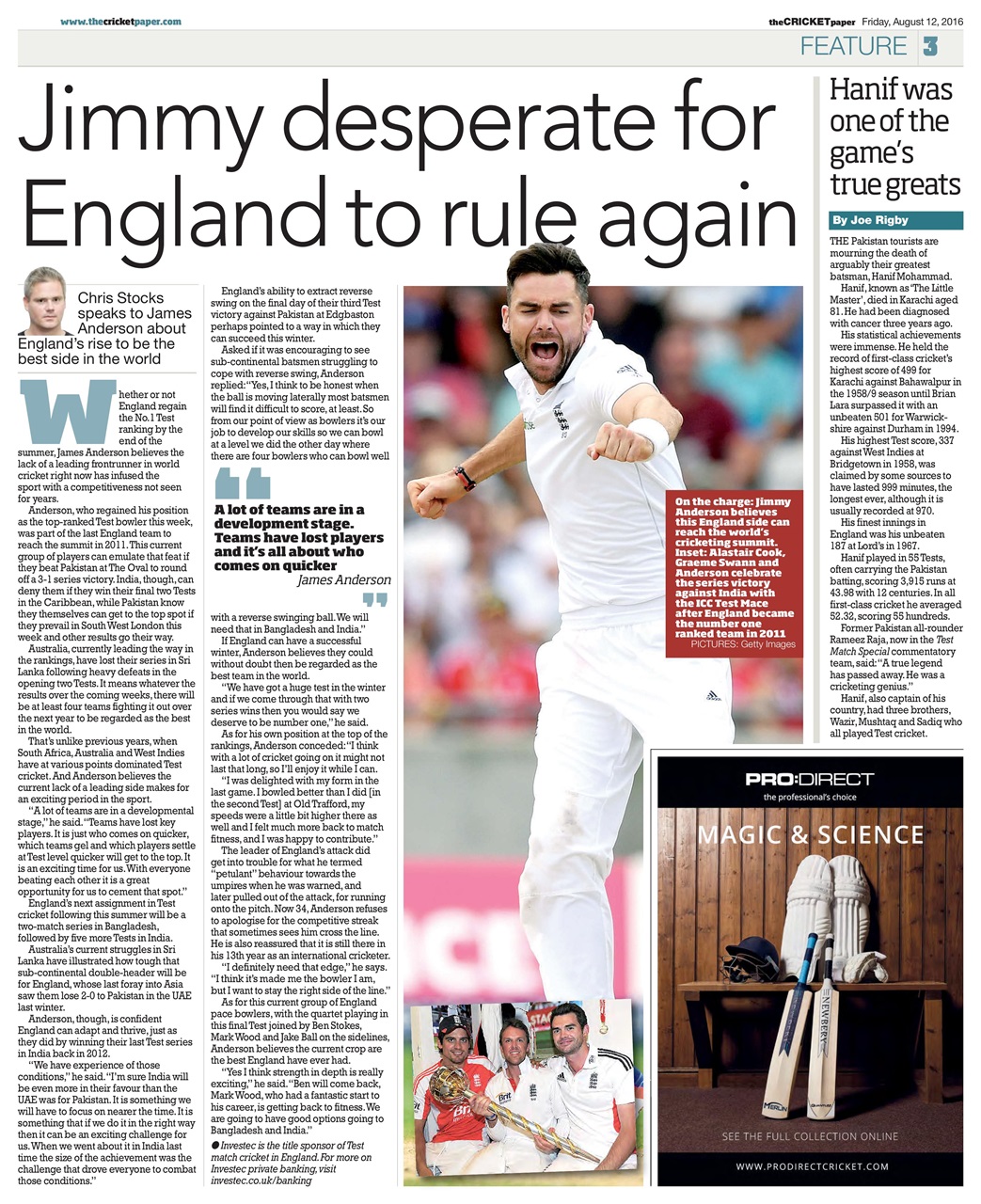 The Cricket Paper Preview Pages