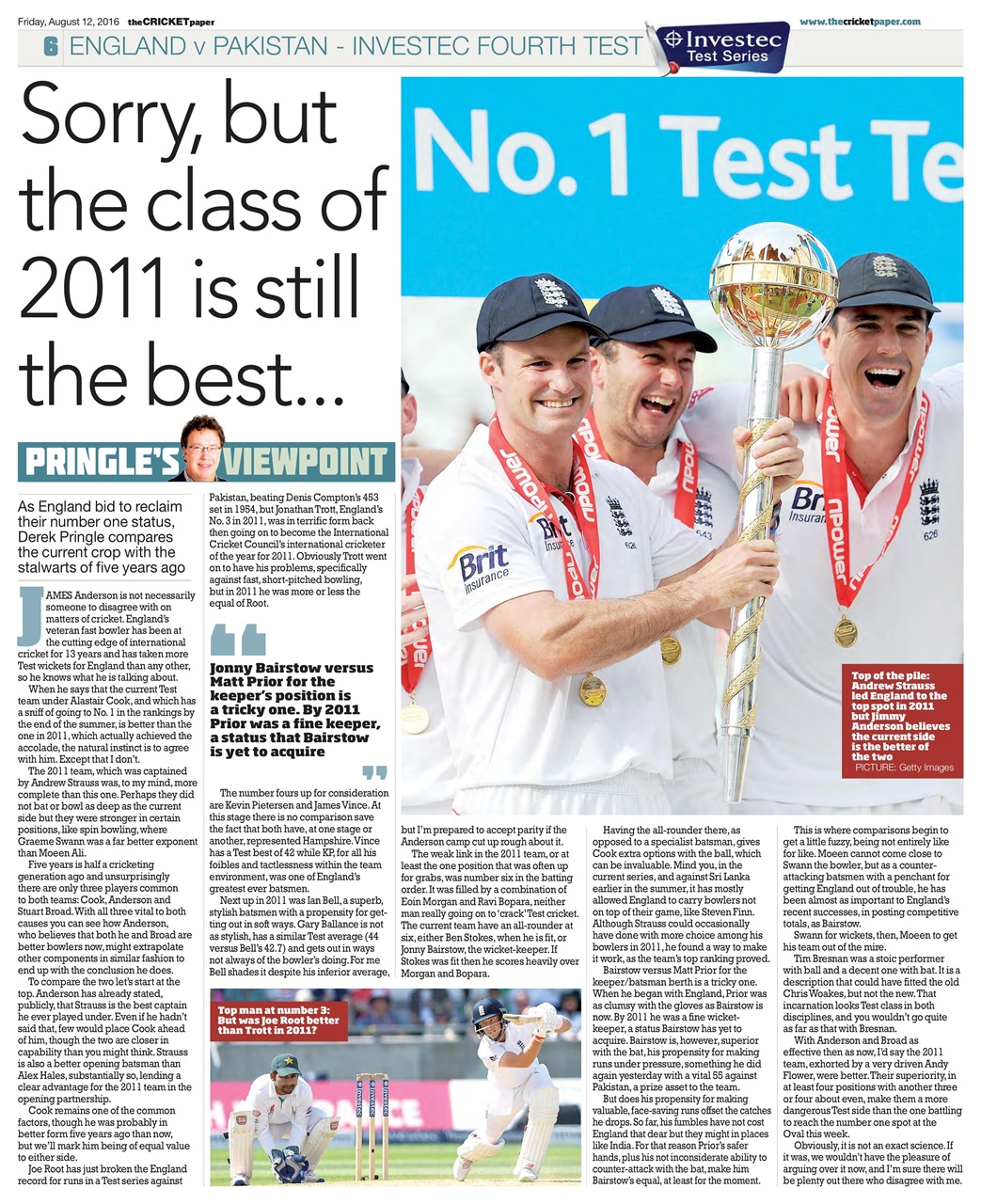 The Cricket Paper Preview Pages