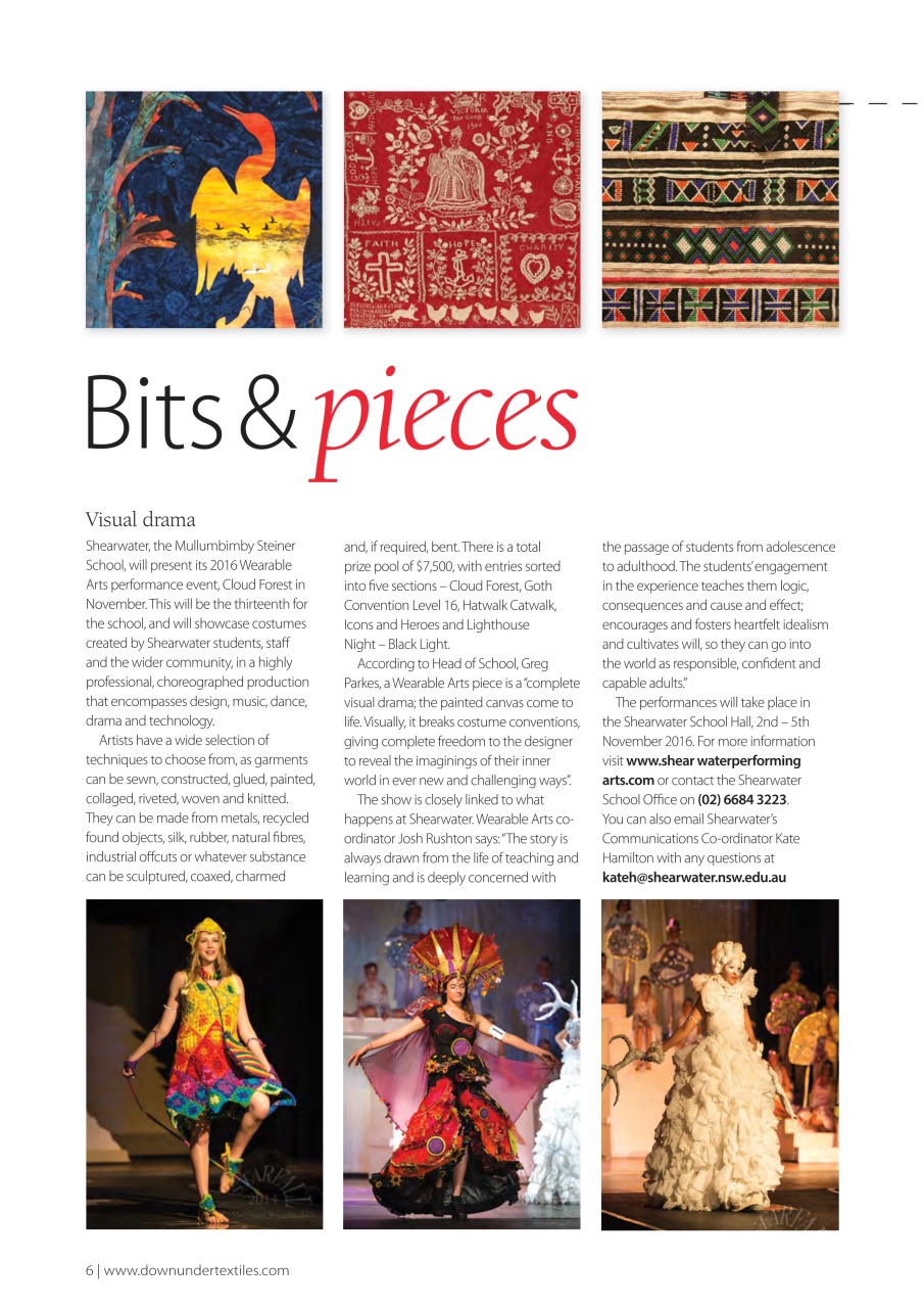 Down Under Textiles Preview Pages