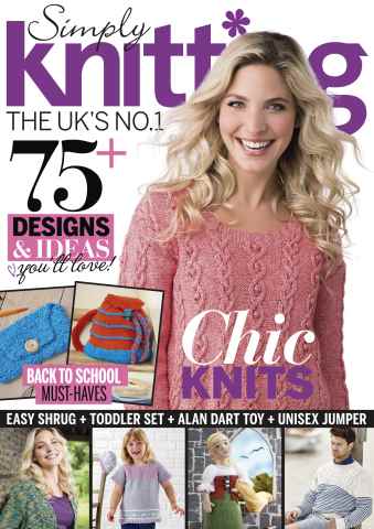 Simply Knitting issue October 2016