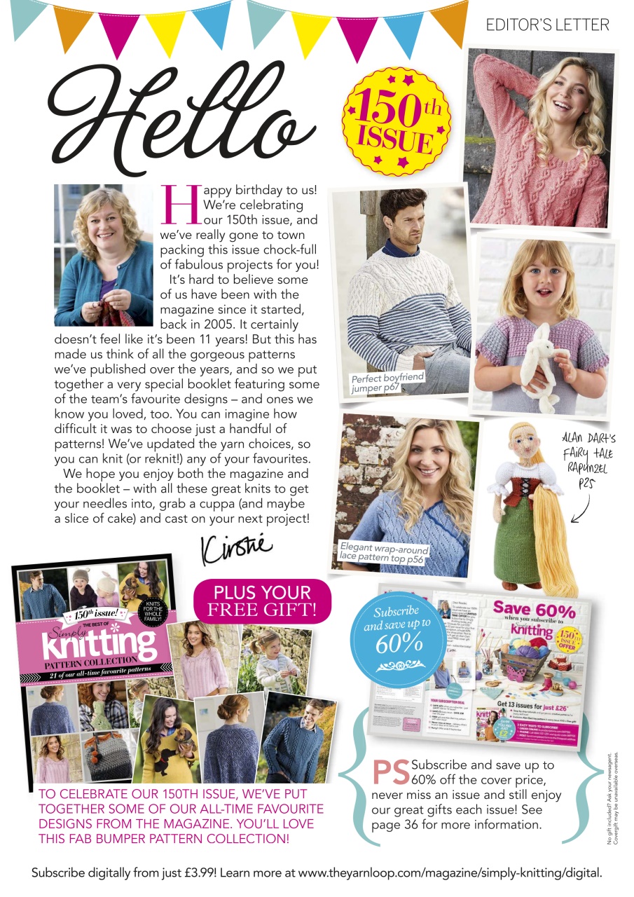 Simply Knitting Preview Pages