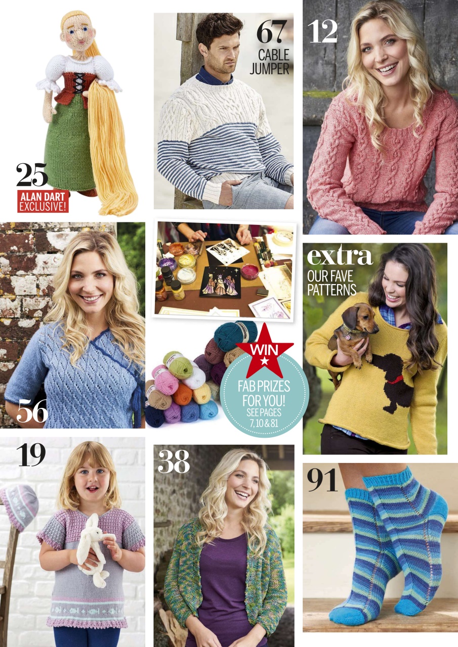 Simply Knitting Preview Pages