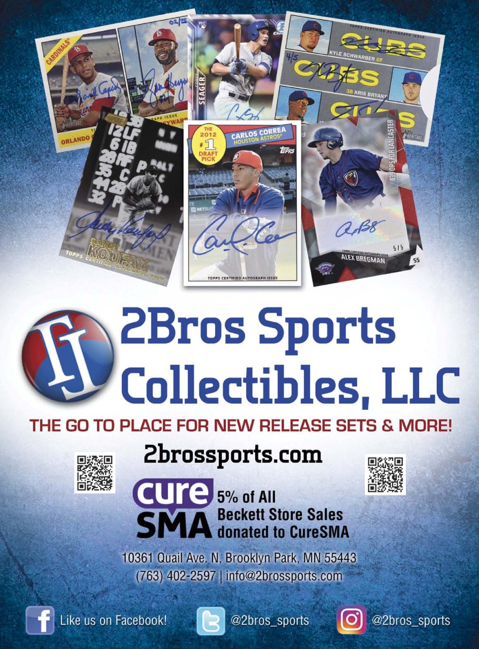 Beckett Baseball Magazine Preview Pages