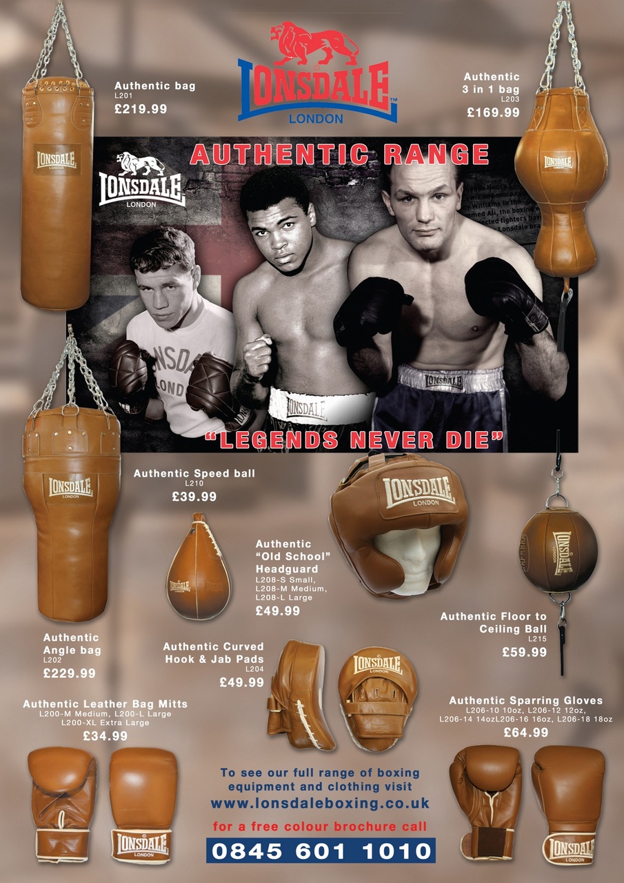 Boxing Monthly Preview Pages