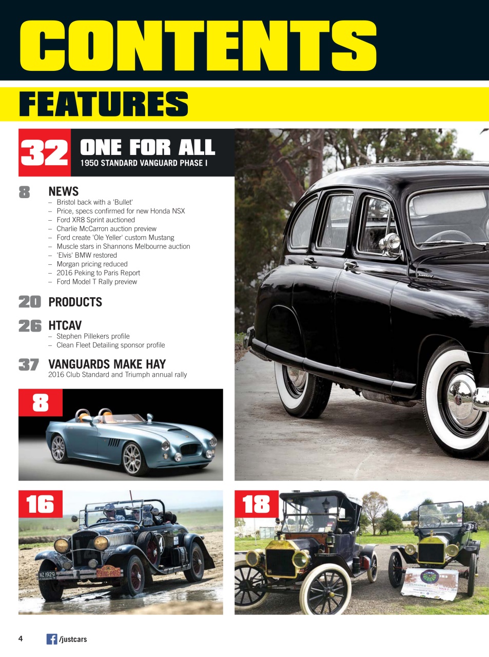 JUST CARS Preview Pages