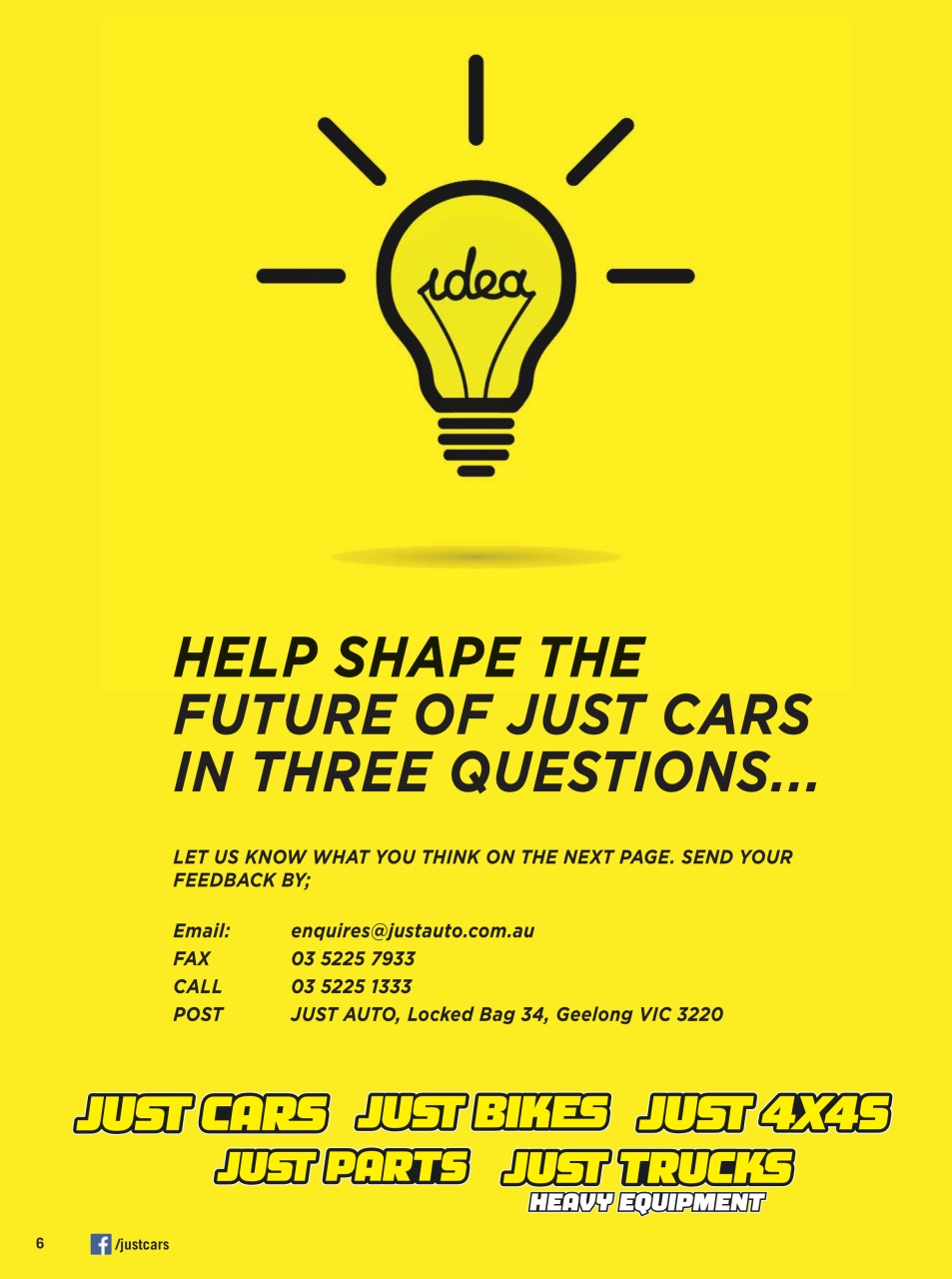 JUST CARS Preview Pages