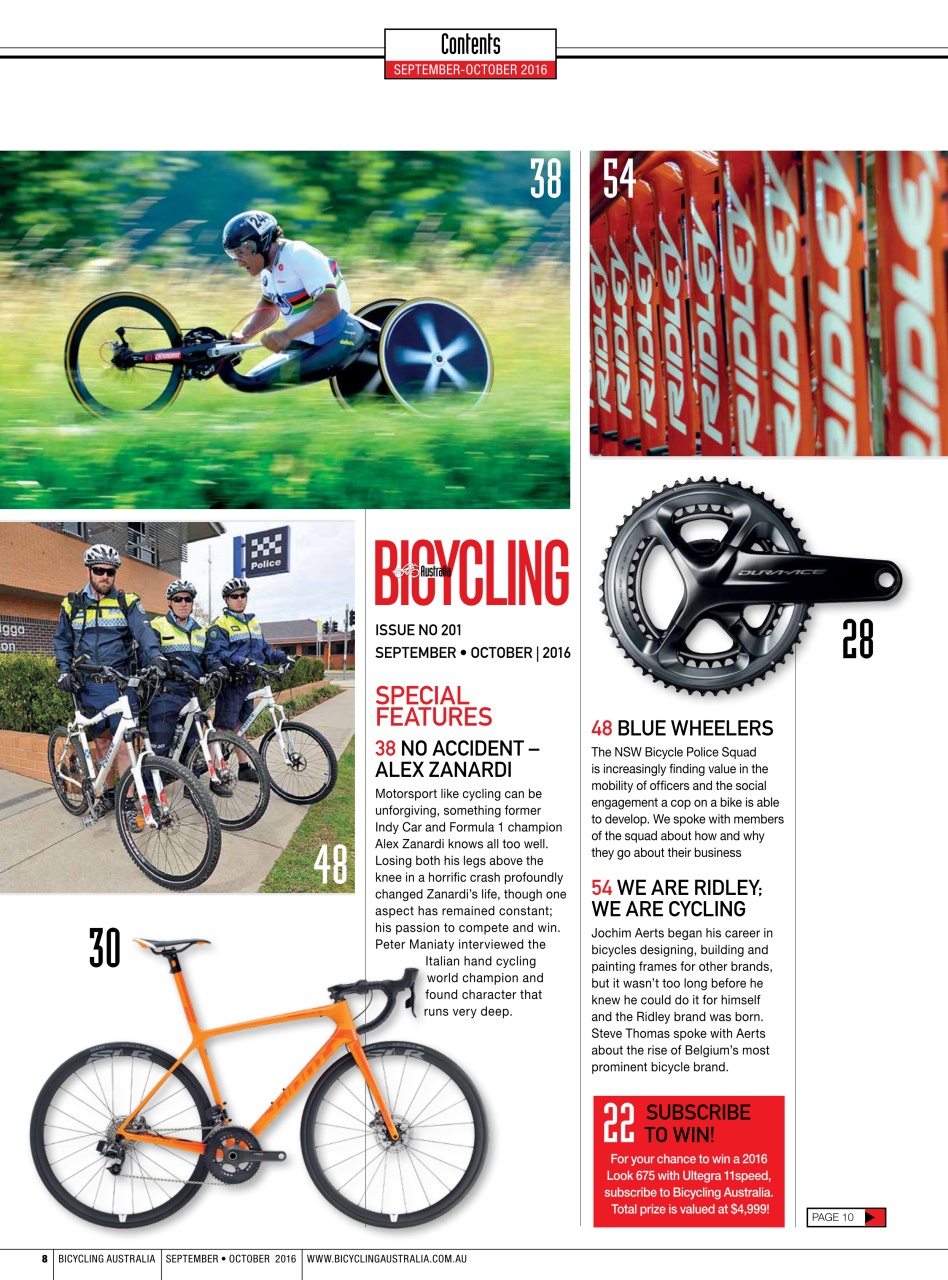 Bicycling Australia Preview Pages