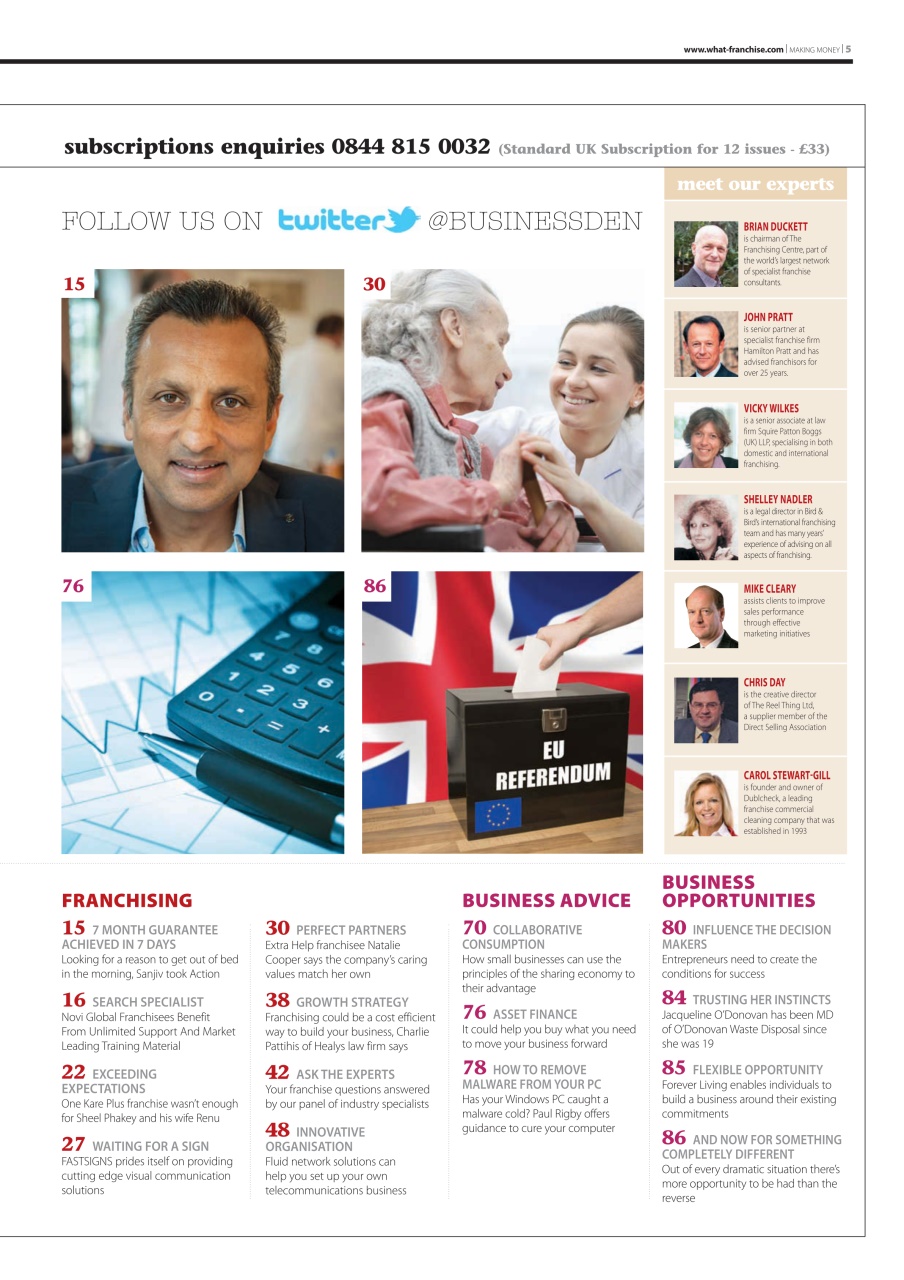 Making Money Preview Pages