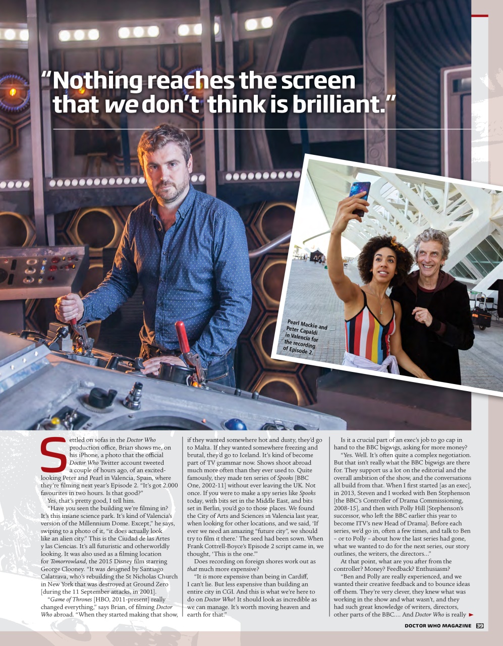 Doctor Who Magazine Preview Pages