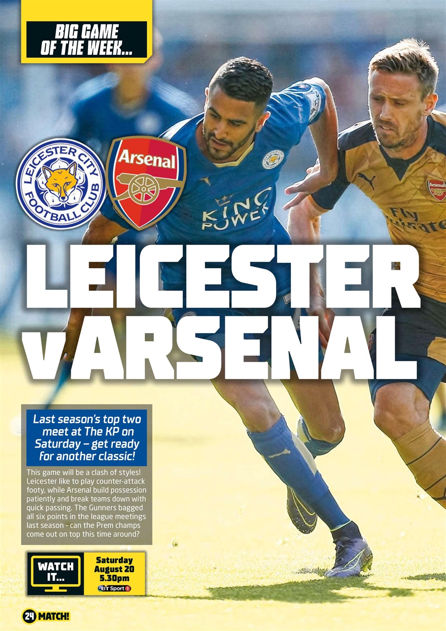 Match Preview Pages