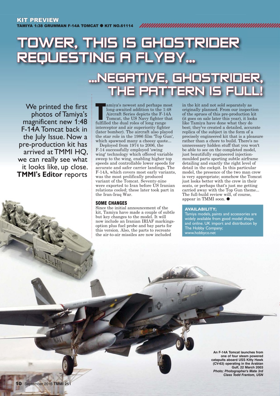 Tamiya Model Magazine Preview Pages