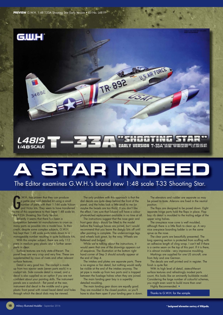 MIM: Aircraft Edition Preview Pages