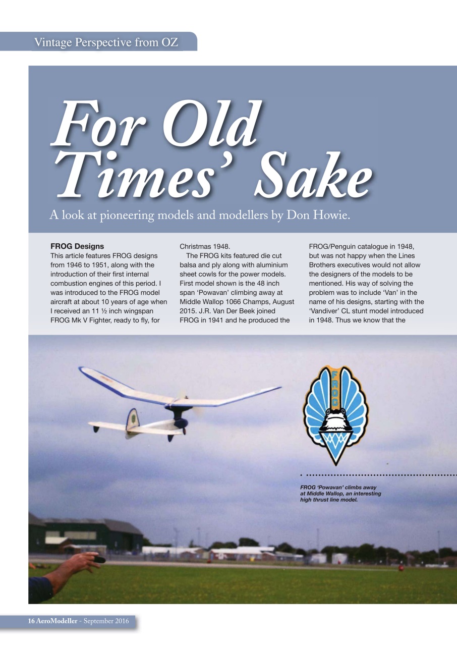 AeroModeller Preview Pages