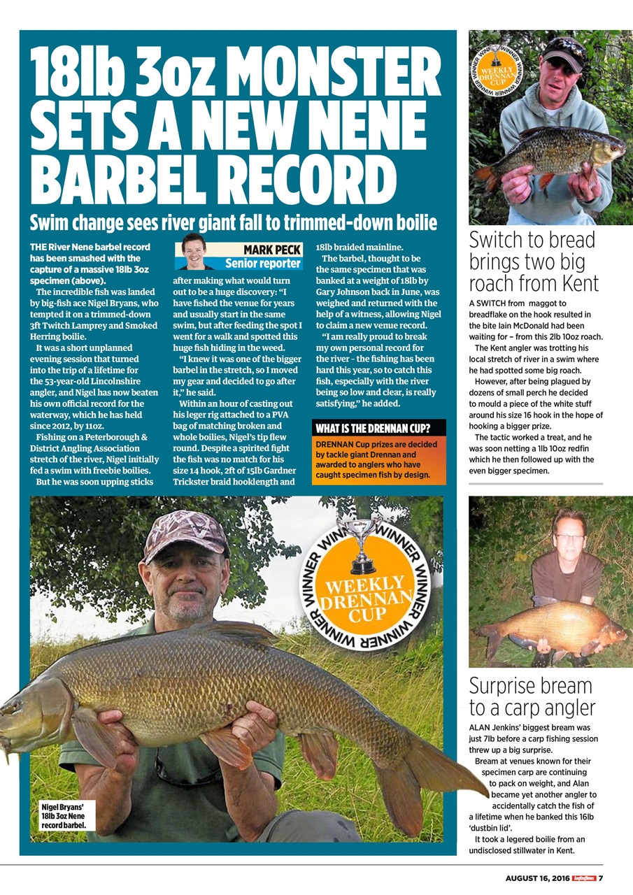 Angling Times Preview Pages