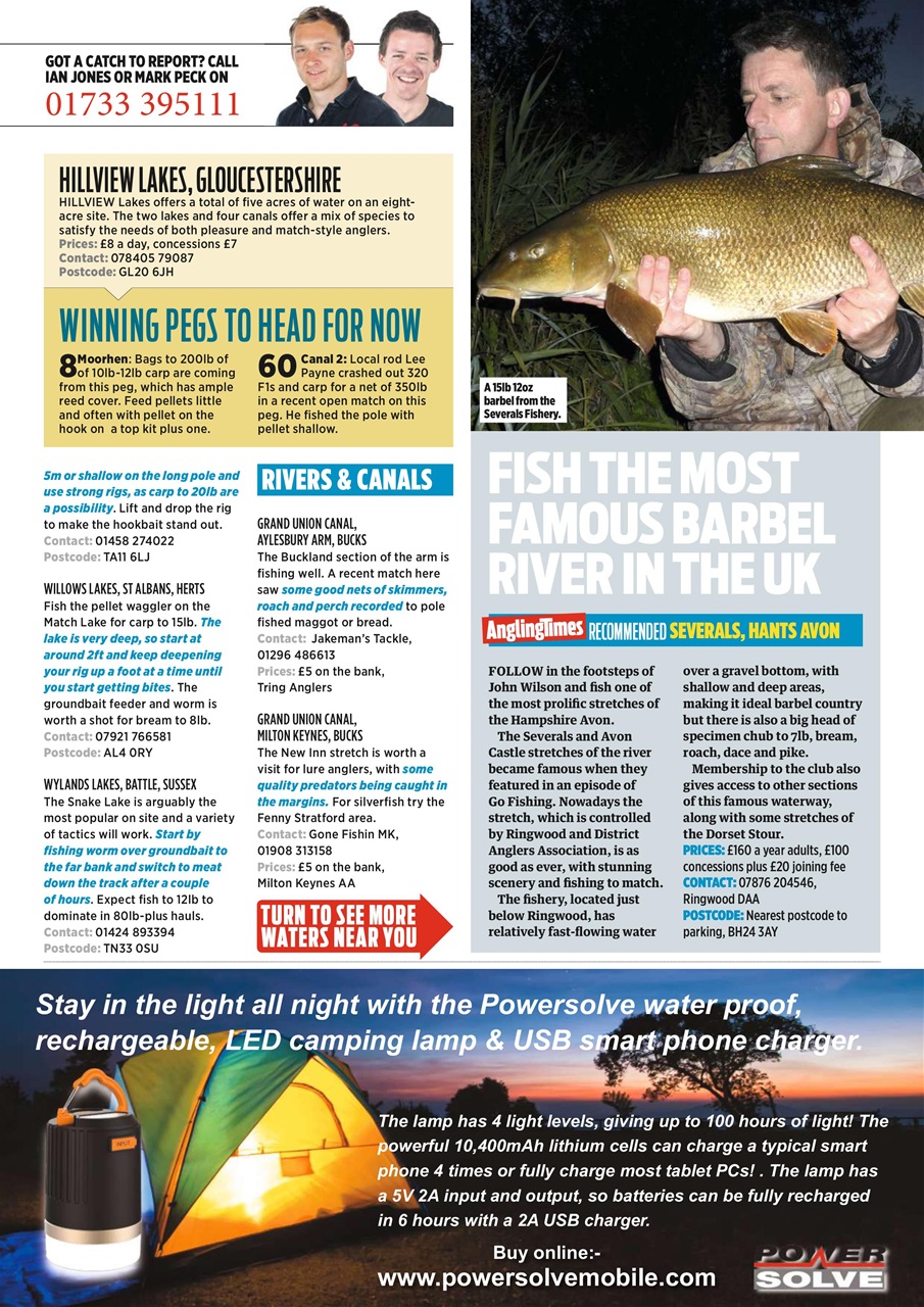 Angling Times Preview Pages