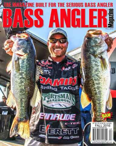 BASS ANGLER MAGAZINE issue Fall 2016