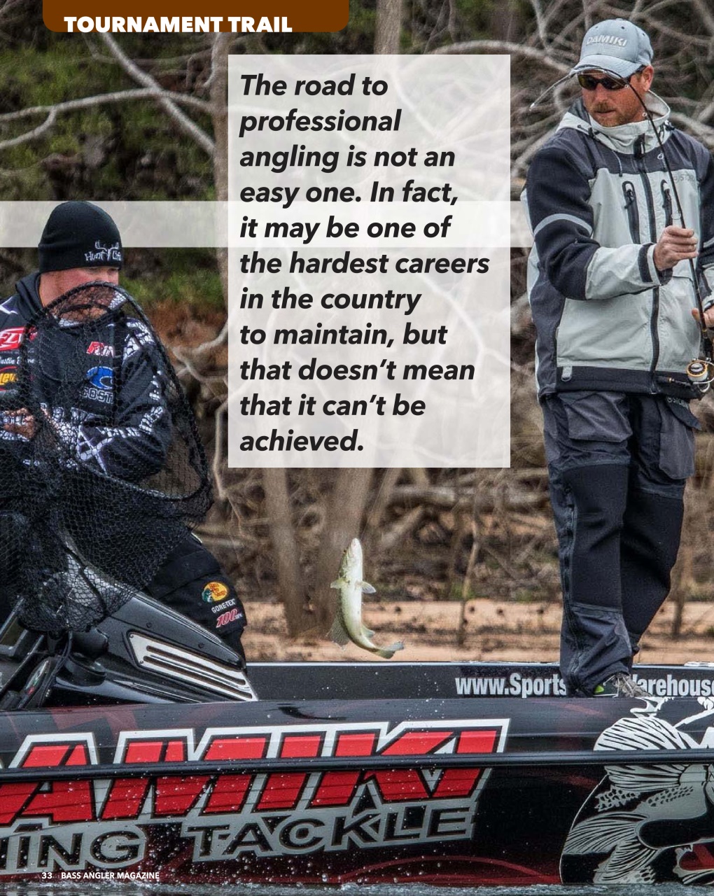 BASS ANGLER MAGAZINE Preview Pages