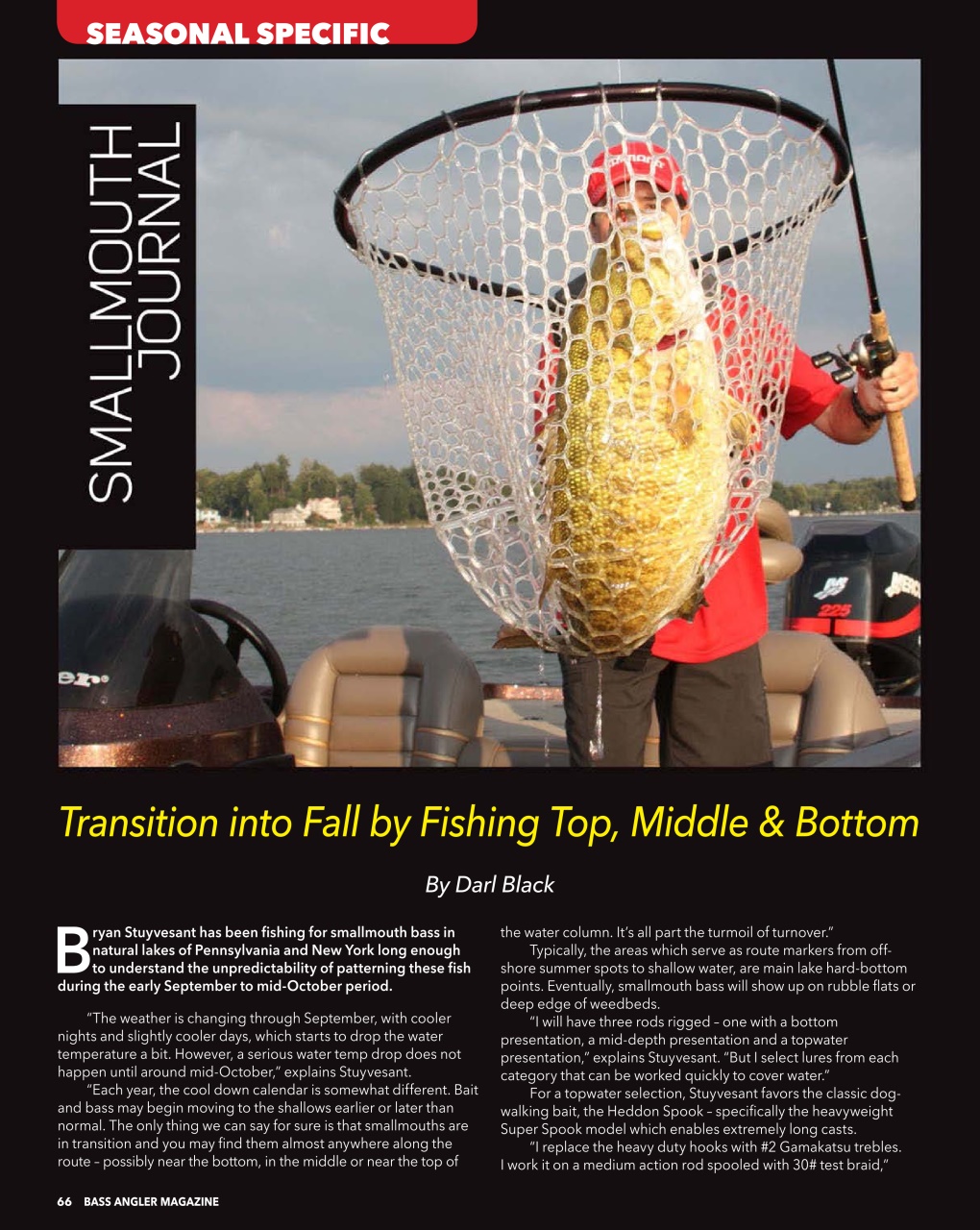 BASS ANGLER MAGAZINE Preview Pages