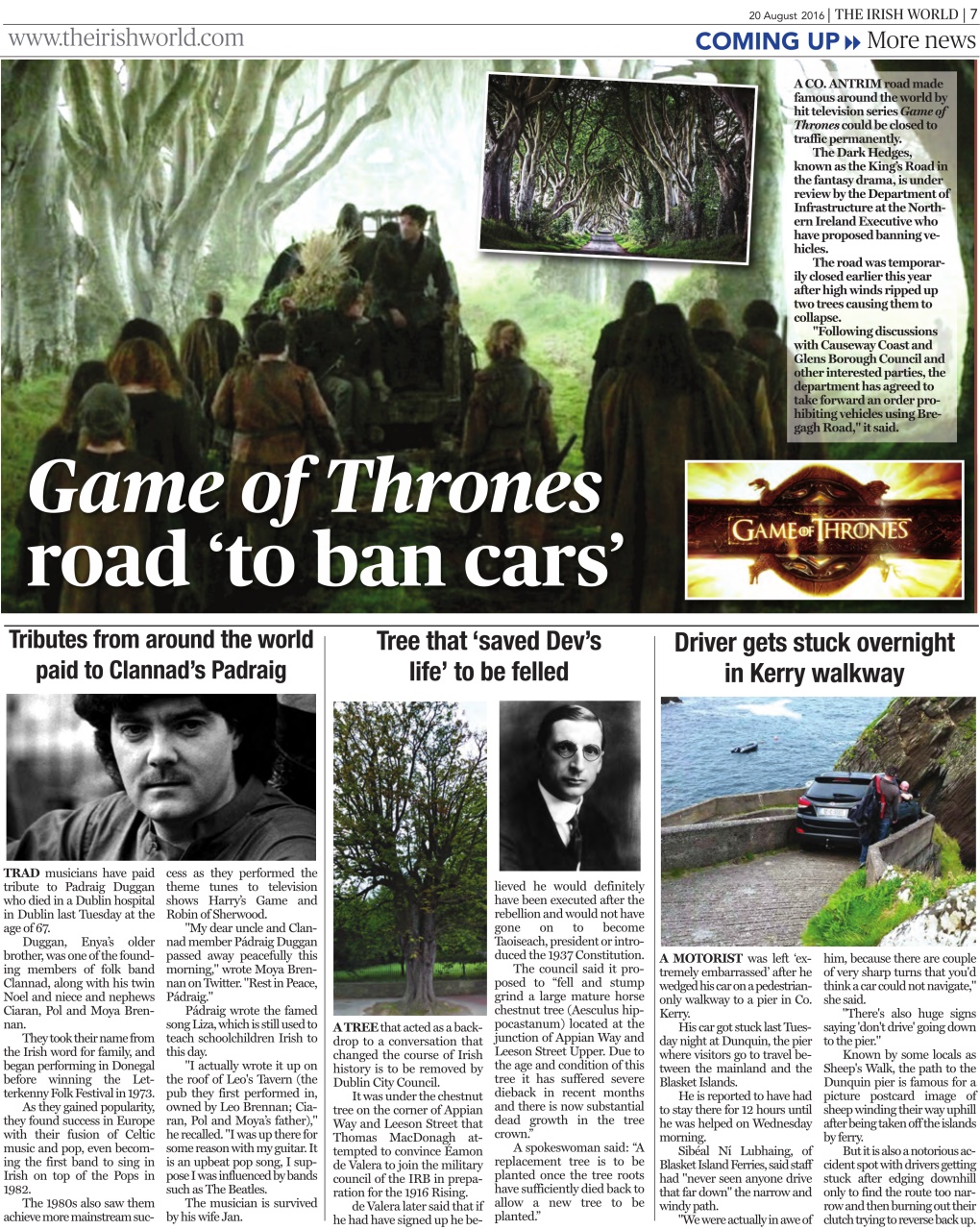 Irish World Preview Pages