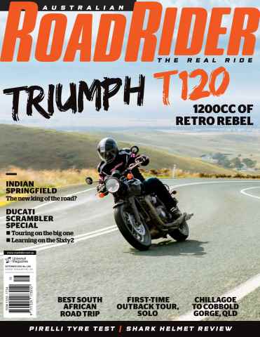 Australian Road Rider issue Issue#128 Sep 2016