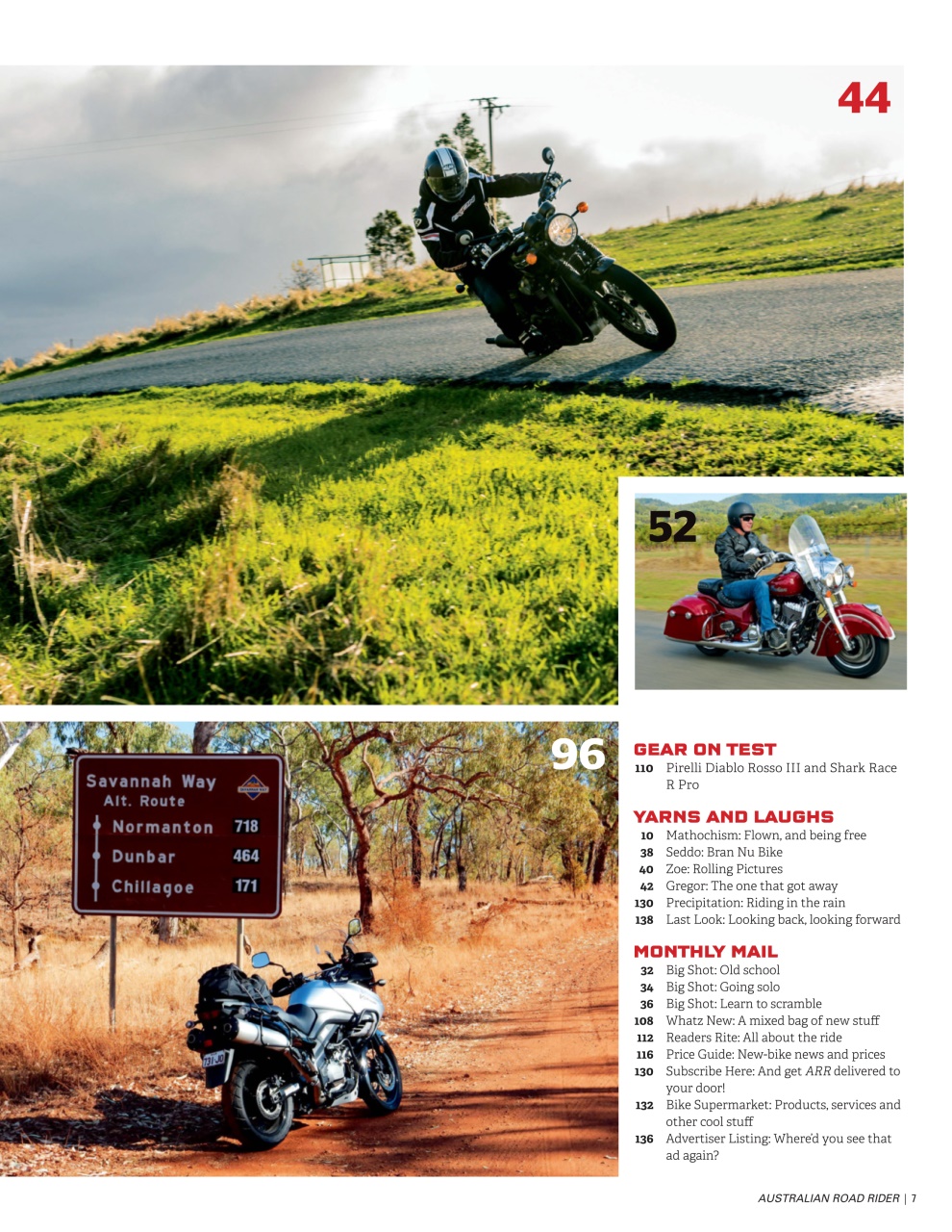 Australian Road Rider Preview Pages
