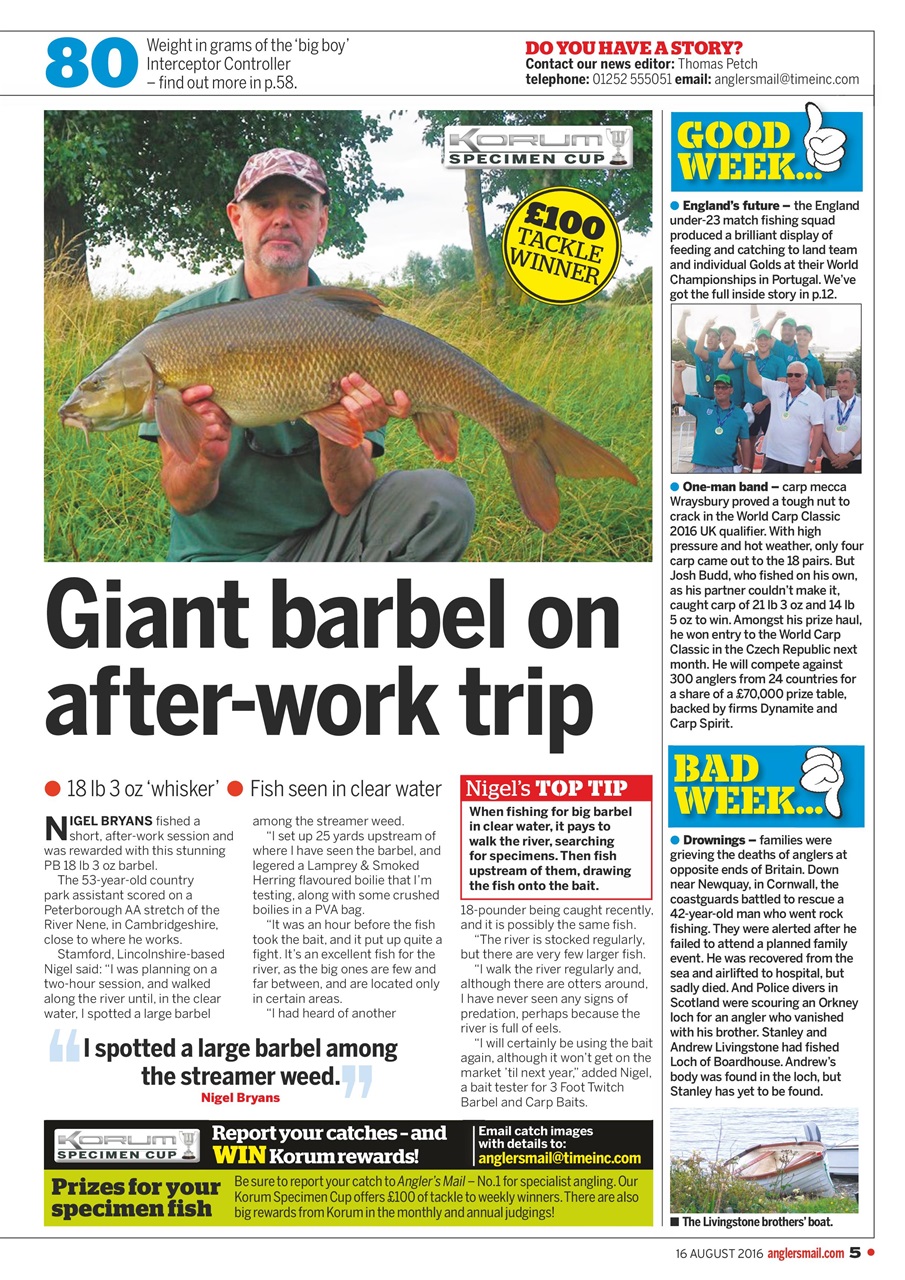 Anglers Mail Preview Pages