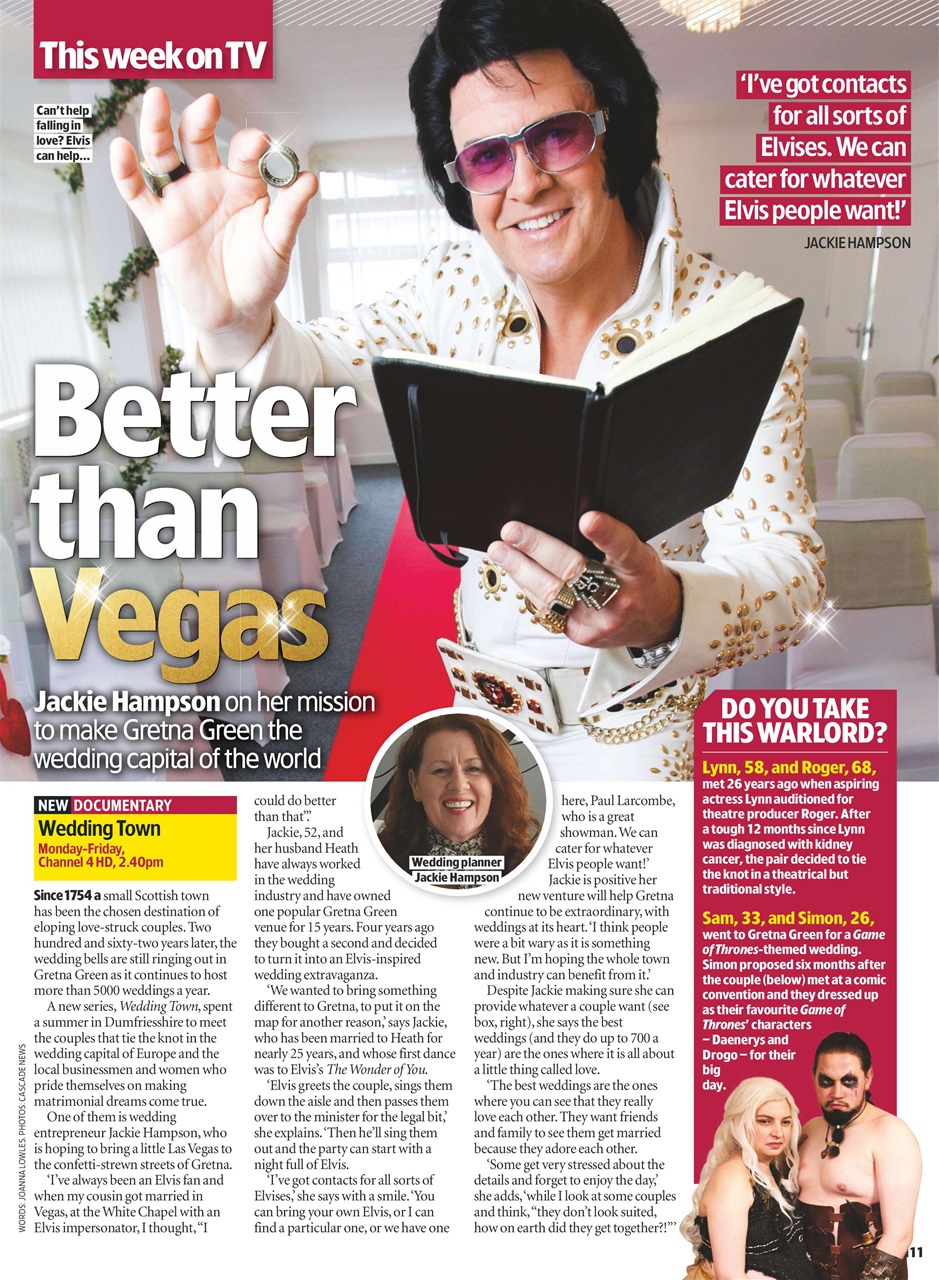 TV & Satellite Week Preview Pages