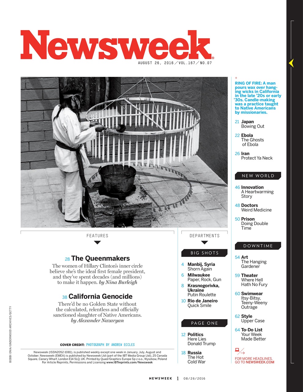 Newsweek International Preview Pages