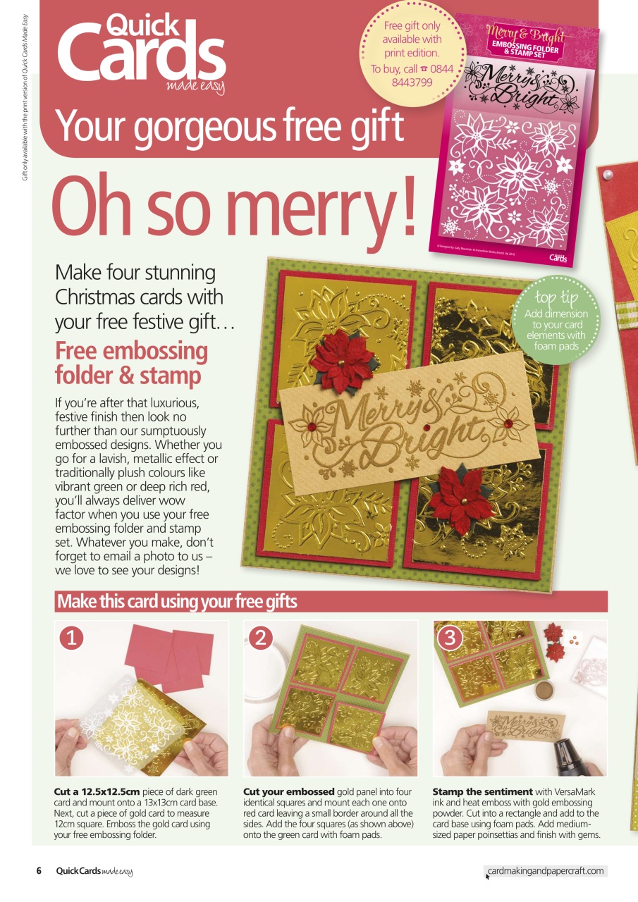 Quick Cards Made Easy Preview Pages