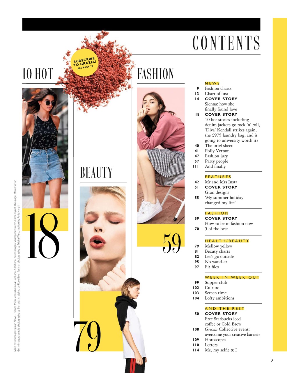 Grazia Preview Pages