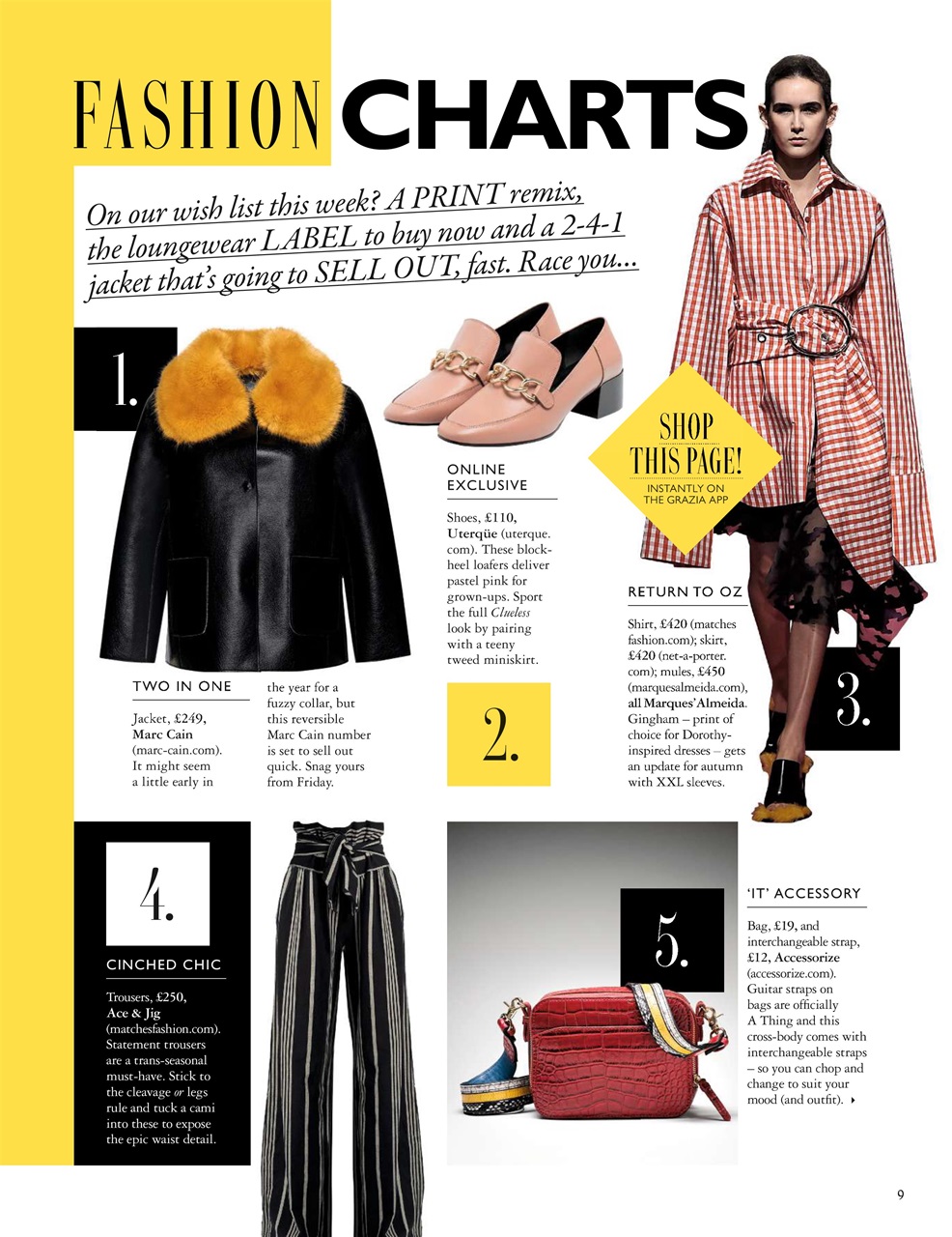 Grazia Preview Pages