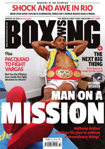 Boxing News issue 16/08/2016