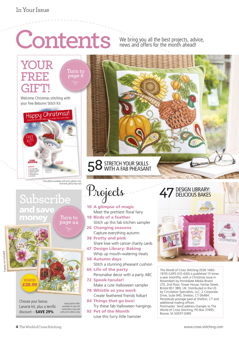 The World of Cross Stitching Preview Pages