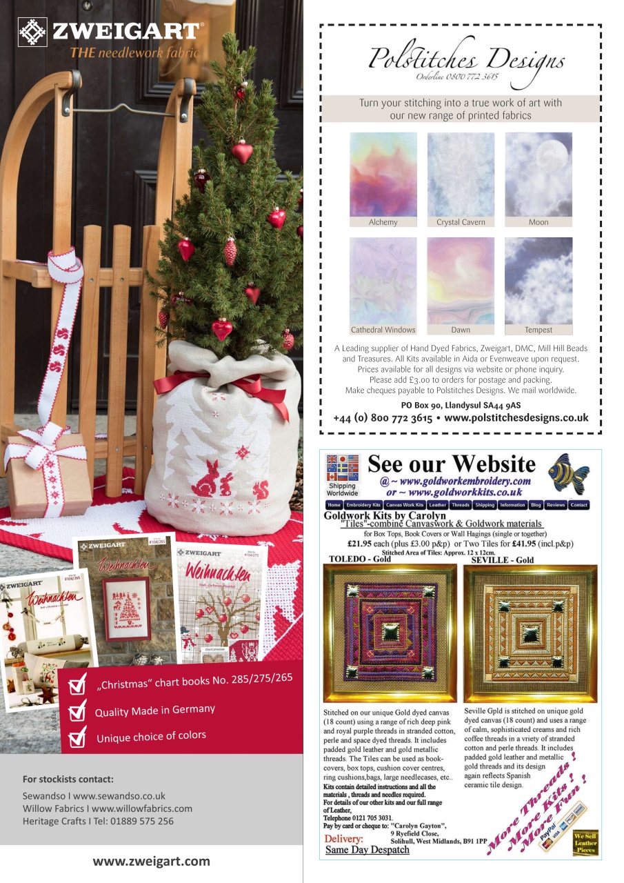 The World of Cross Stitching Preview Pages