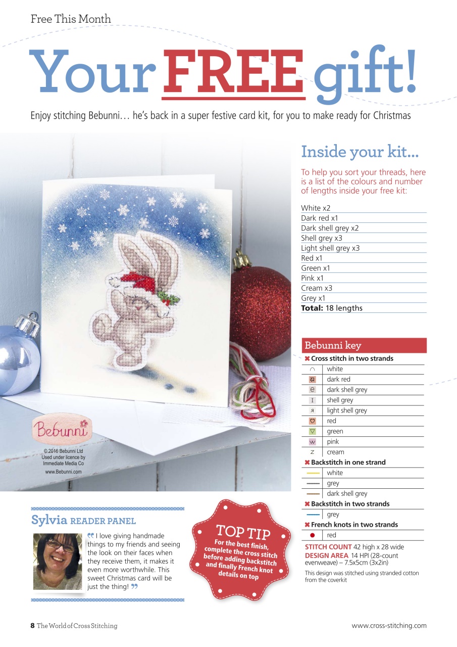 The World of Cross Stitching Preview Pages