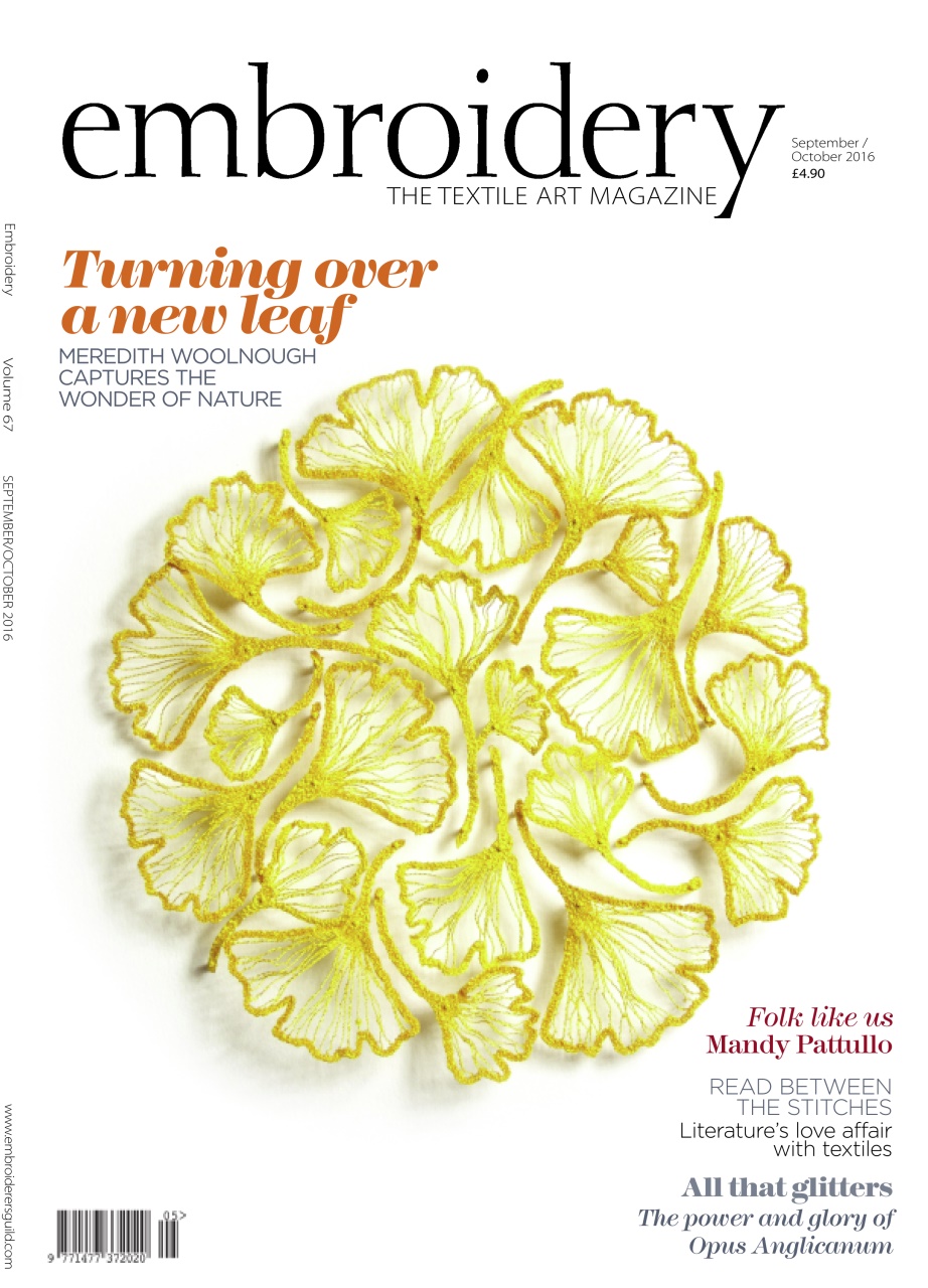 Embroidery Magazine Preview Pages
