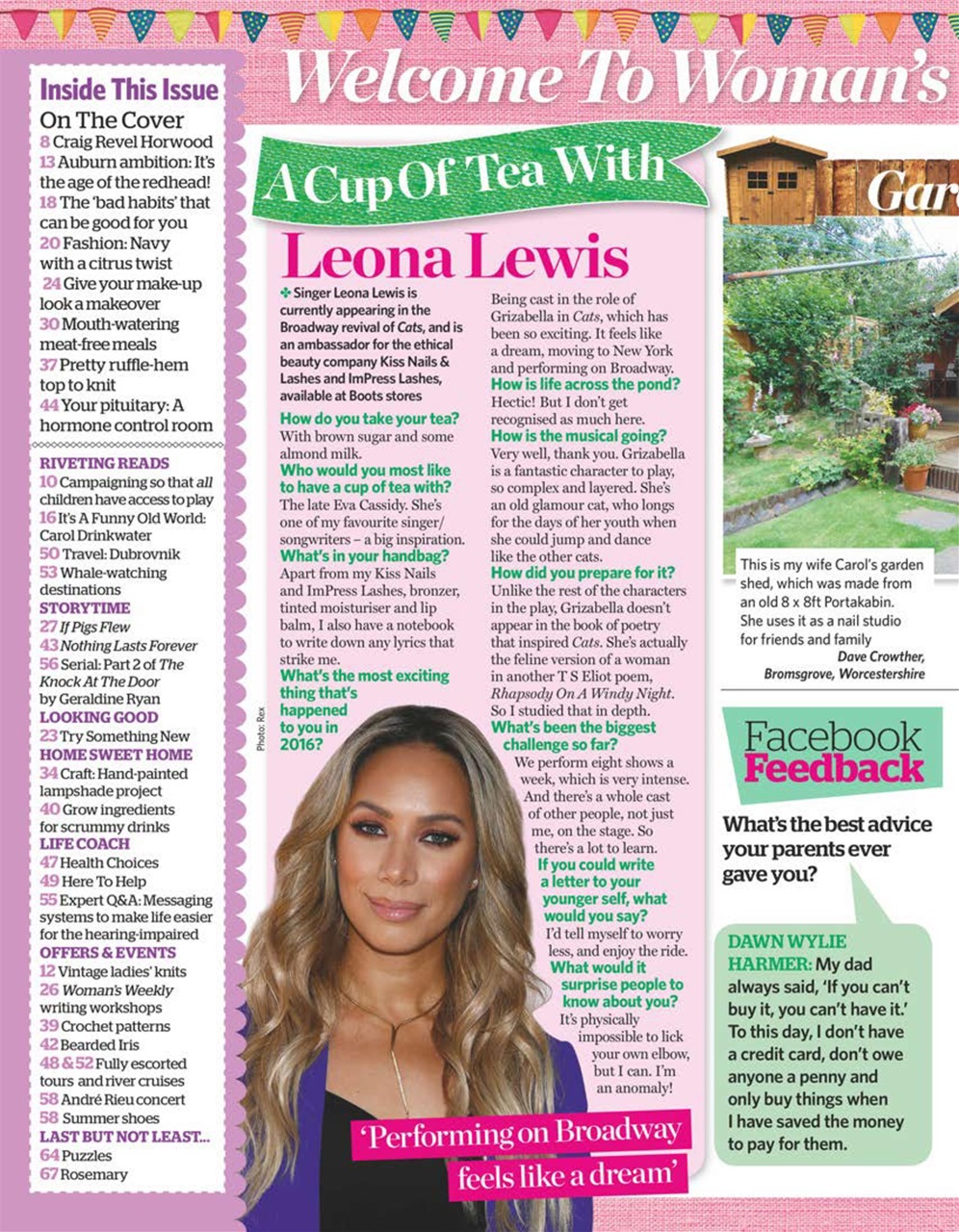 Woman's Weekly Preview Pages