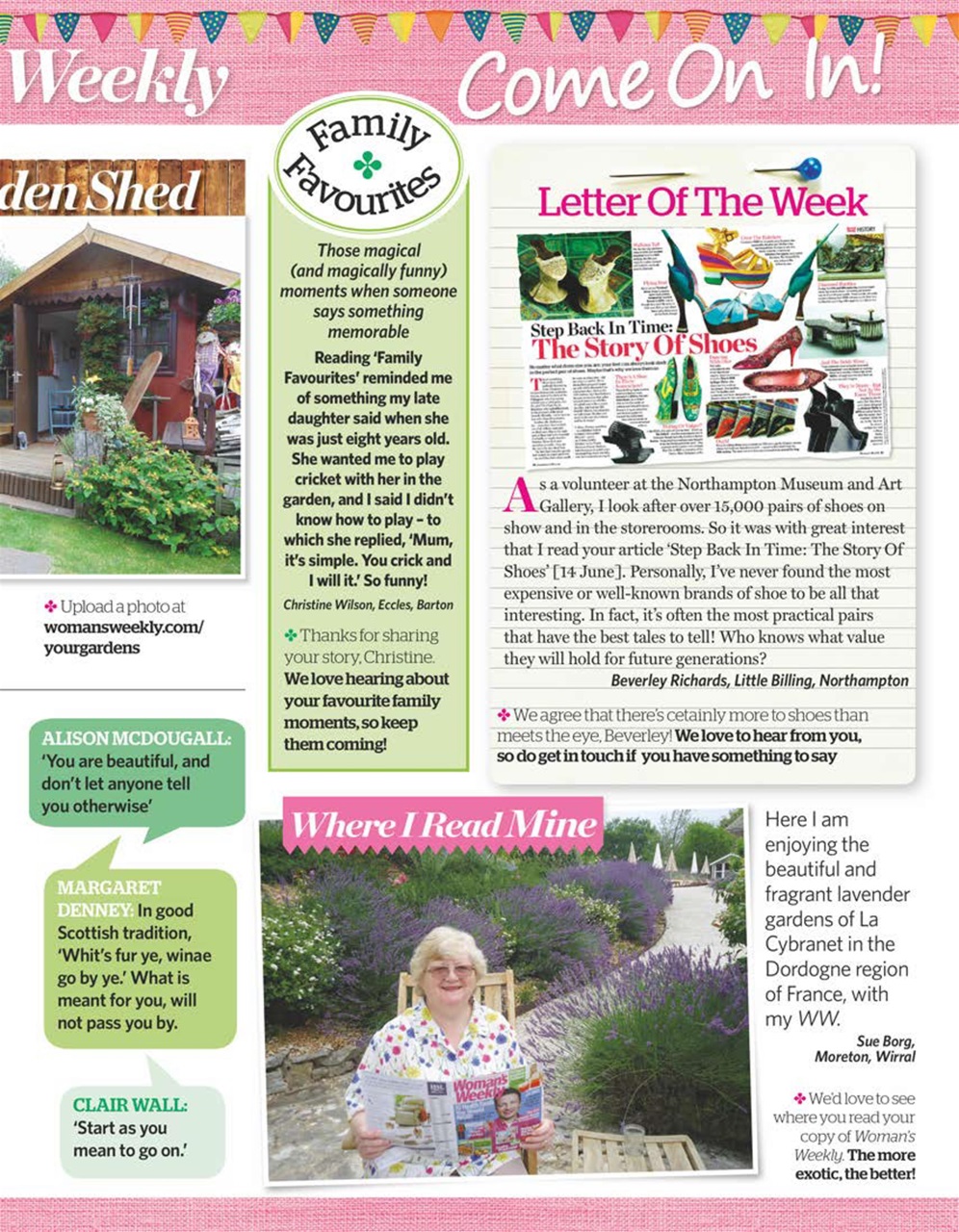 Woman's Weekly Preview Pages