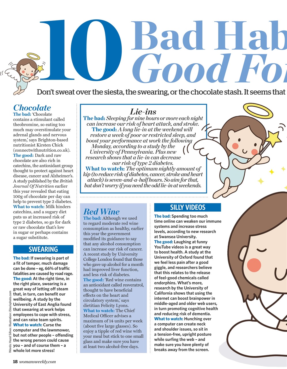 Woman's Weekly Preview Pages