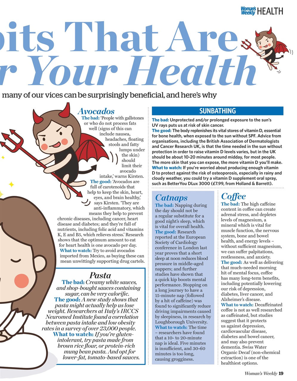 Woman's Weekly Preview Pages