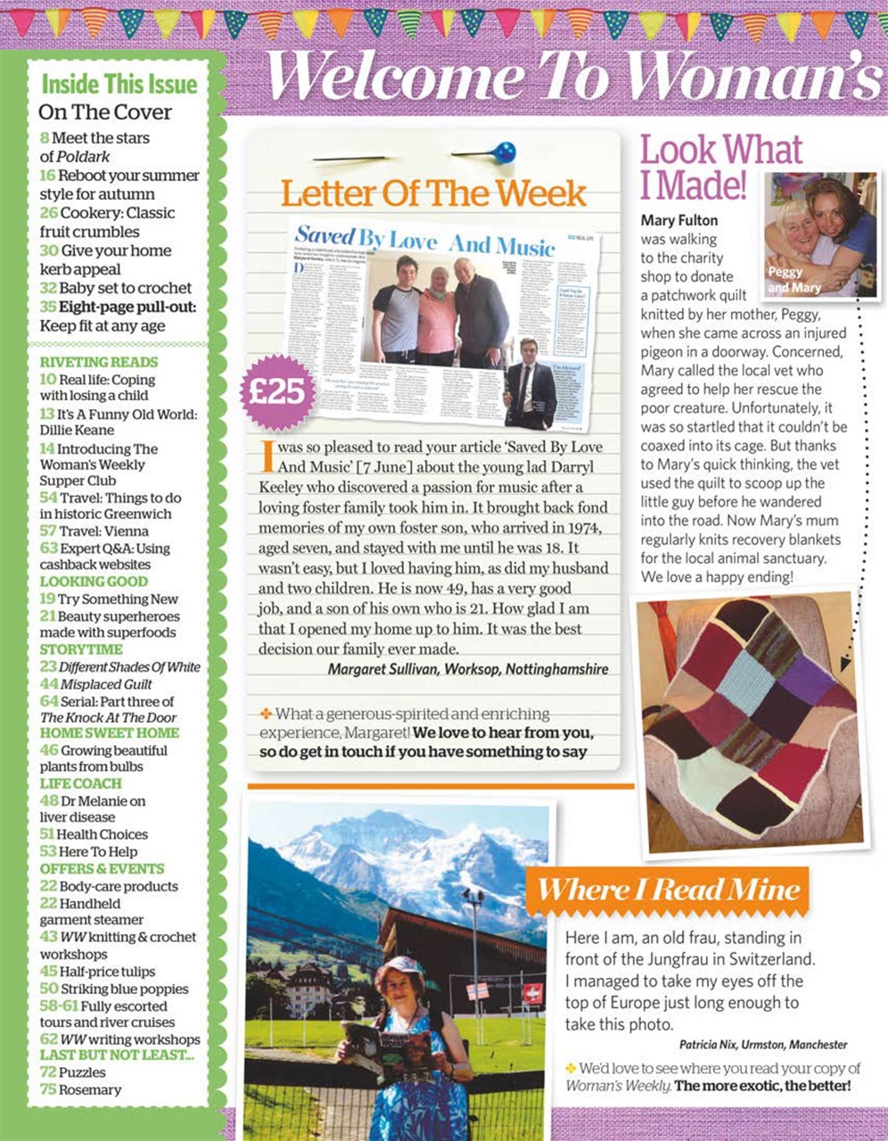 Woman's Weekly Preview Pages