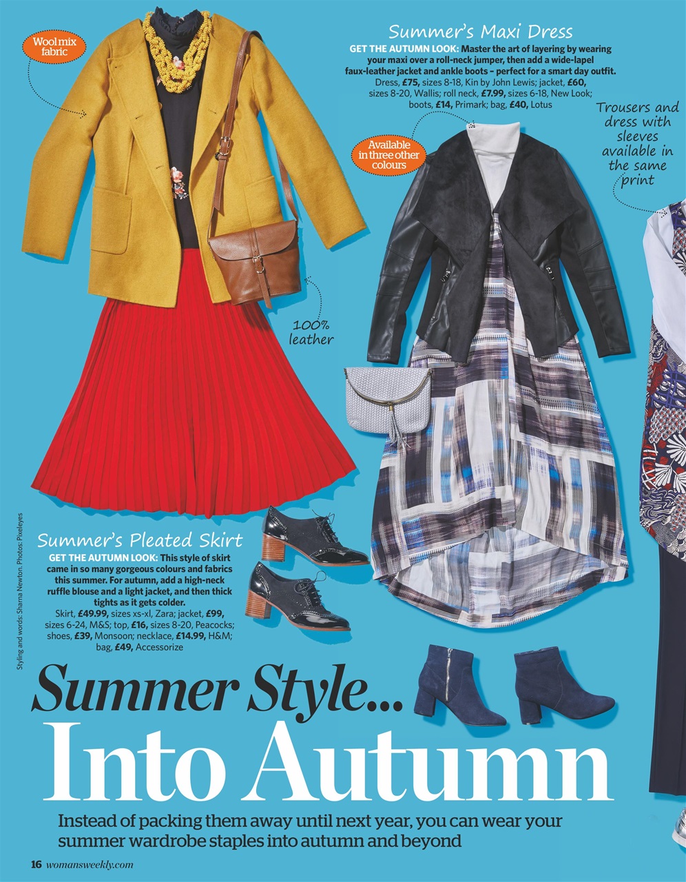 Woman's Weekly Preview Pages