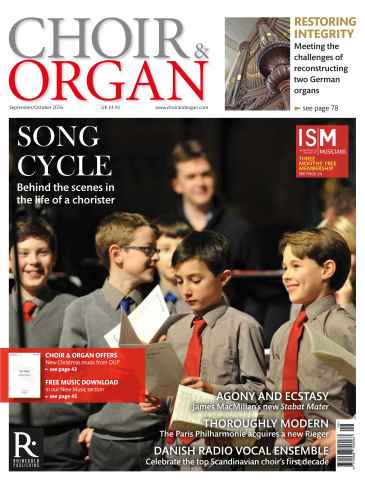 Choir & Organ issue Sept - Oct