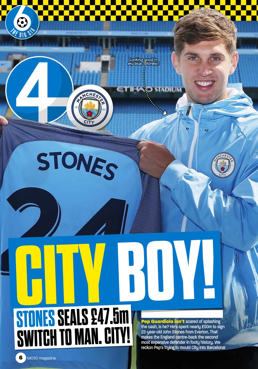 Match of the Day Preview Pages