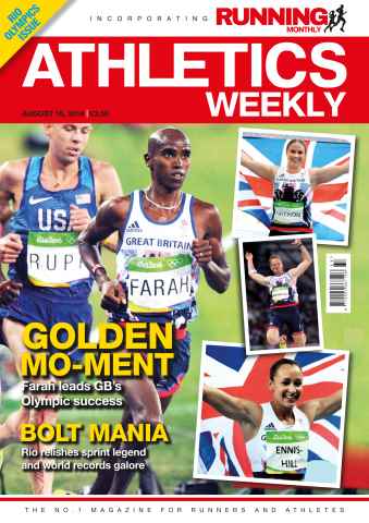 AW – Athletics Weekly Magazine issue 18/08/2016
