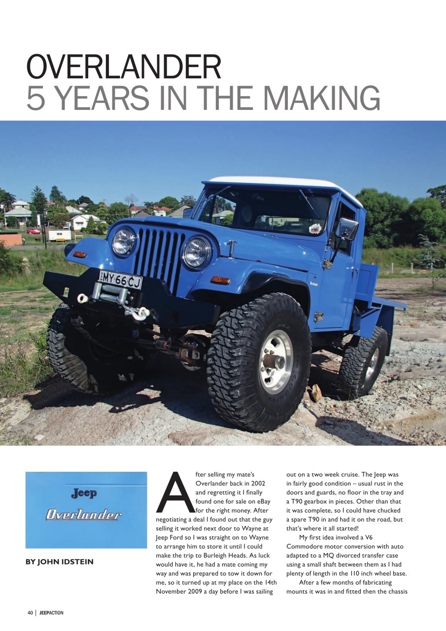 Jeep Action Preview Pages