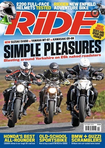 Ride issue October 2016