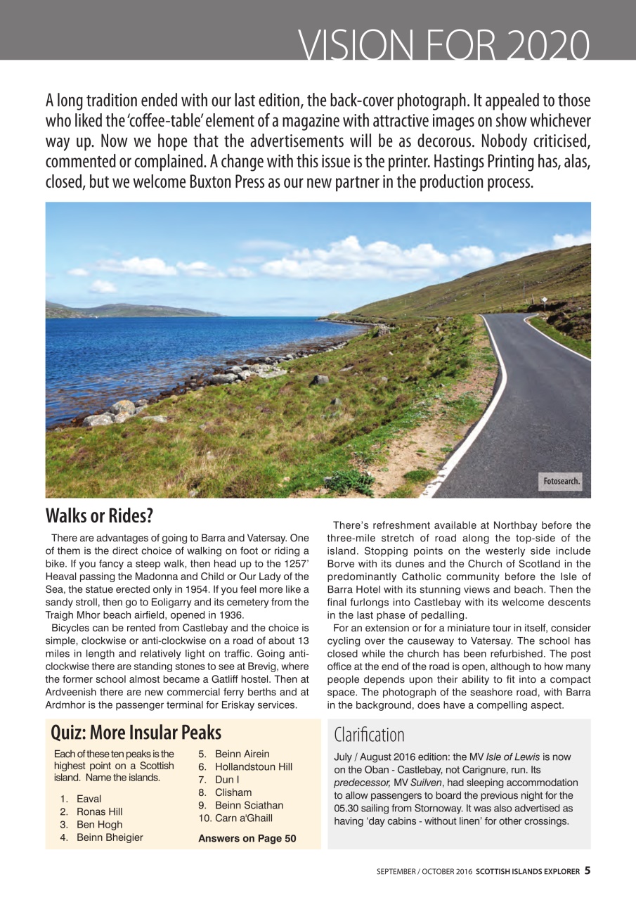 Scottish Islands Explorer Preview Pages